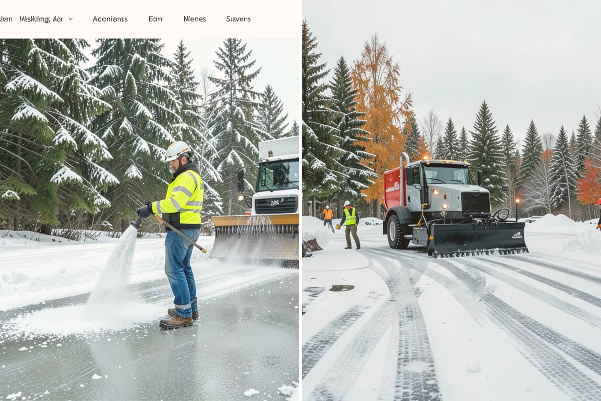 Crosswalk Clearing in Bothell, King County, WA - Clear the crossing surface down to the pavement