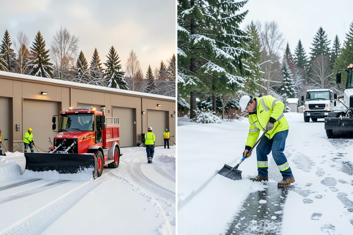 Crosswalk Clearing in Clyde Hill, King County, WA - Clear the crossing surface down to the pavement