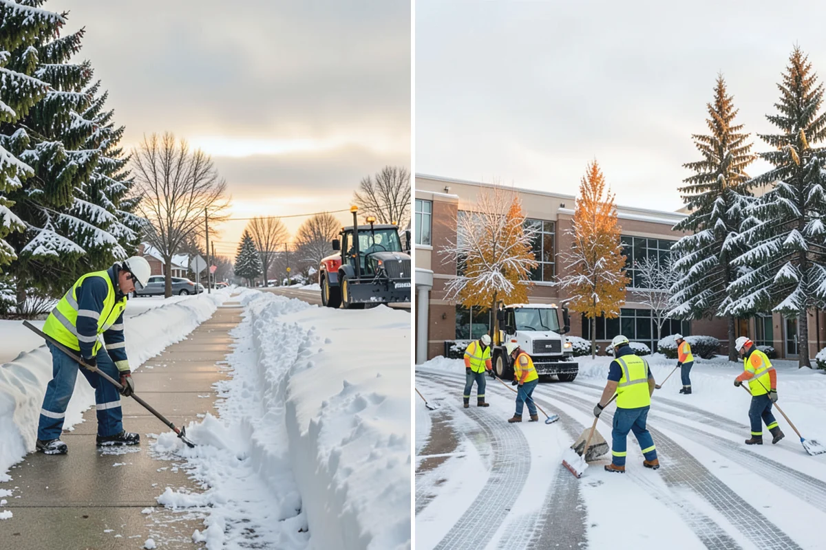 Crosswalk Clearing in Darrington, Snohomish County, WA - Clear the crossing surface down to the pavement
