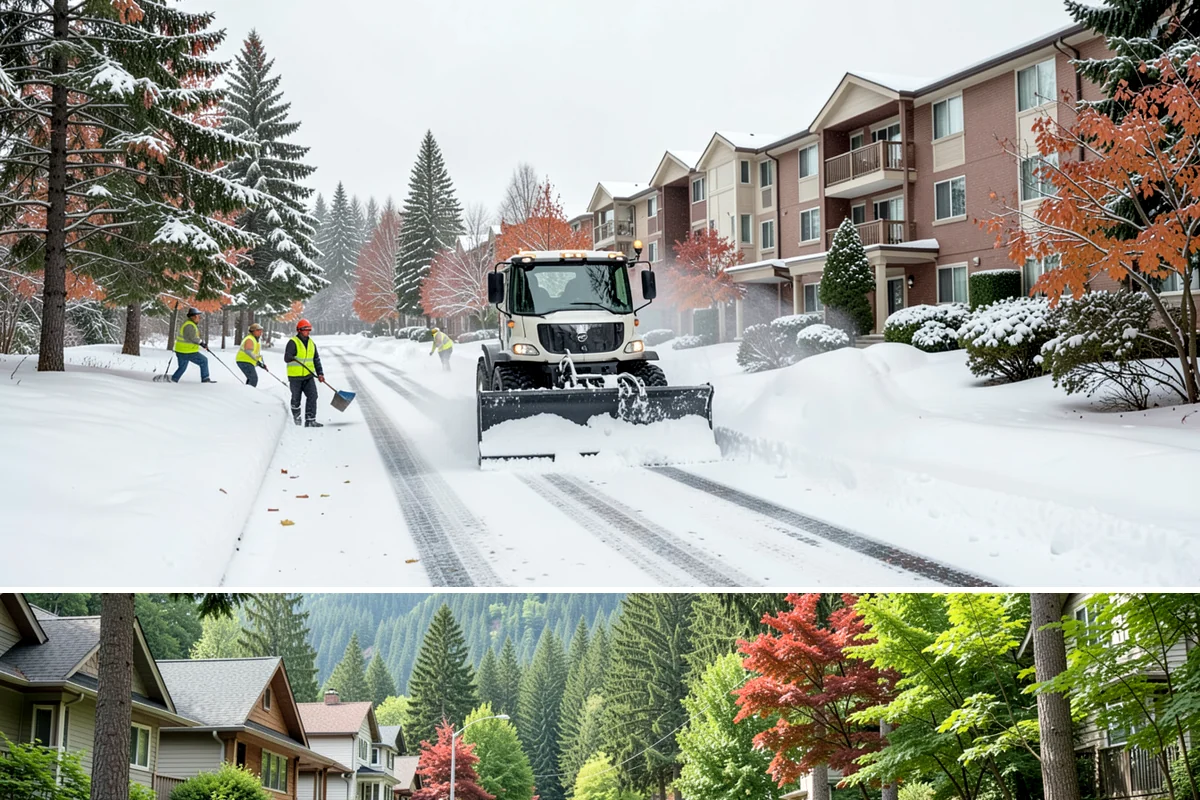 Crosswalk Clearing in Darrington, Snohomish County, WA - Include crosswalk clearing with every plow visit during lowland snow events, generally December through February.
