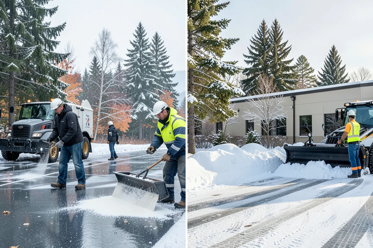 Crosswalk Clearing in Everett, Snohomish County, WA - Clear the crossing surface down to the pavement