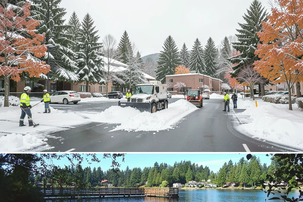 Crosswalk Clearing in Federal Way, King County, WA - Include crosswalk clearing with every plow visit during lowland snow events, generally December through February.