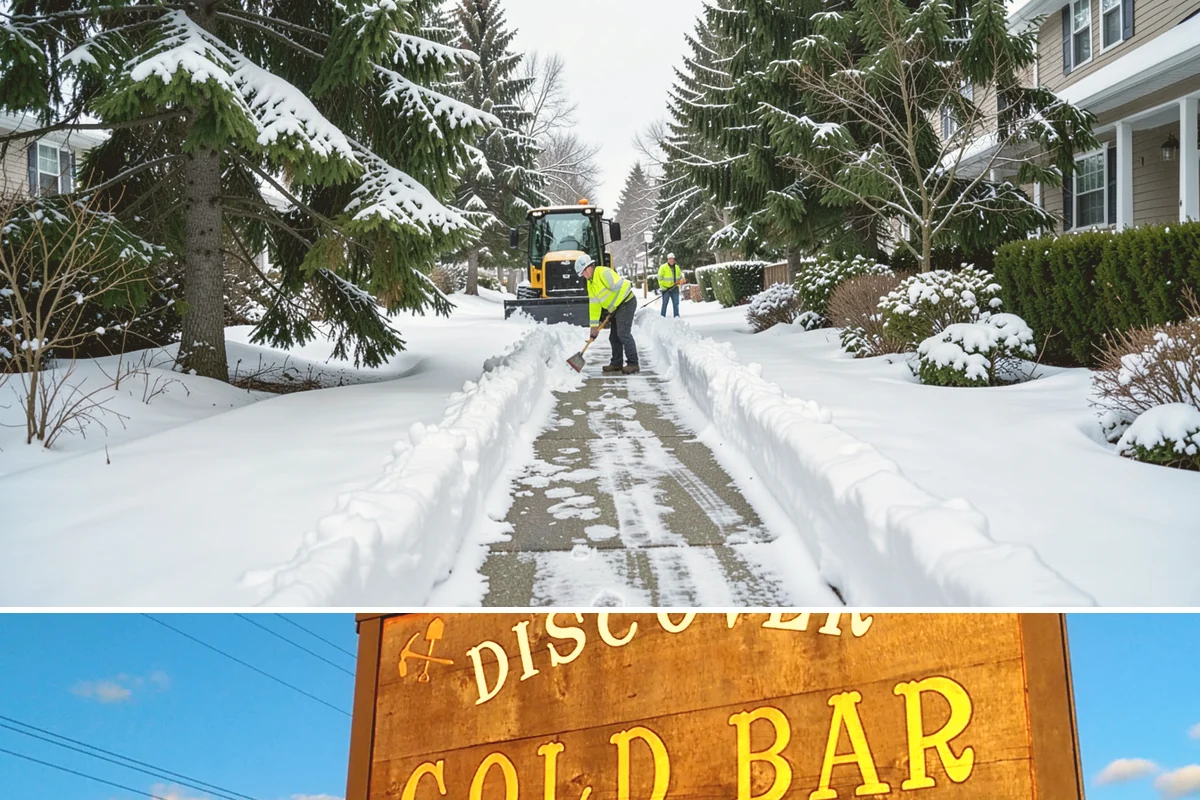 Crosswalk Clearing in Gold Bar, Snohomish County, WA - Include crosswalk clearing with every plow visit during lowland snow events, generally December through February.