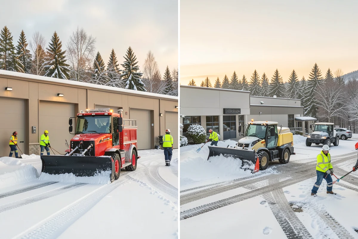 Crosswalk Clearing in Issaquah, King County, WA - Clear the crossing surface down to the pavement