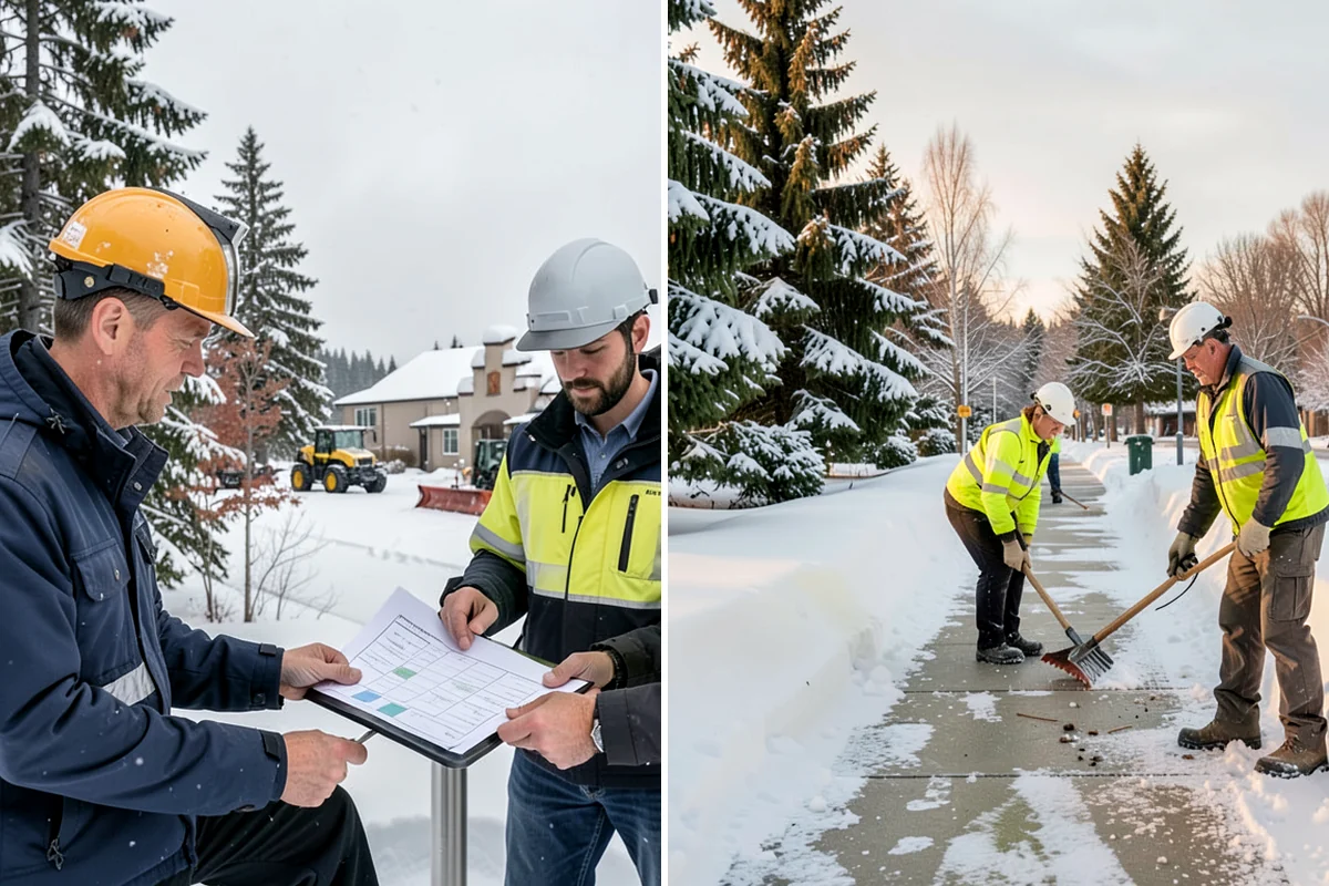 Crosswalk Clearing in Maple Valley, King County, WA - Clear the crossing surface down to the pavement
