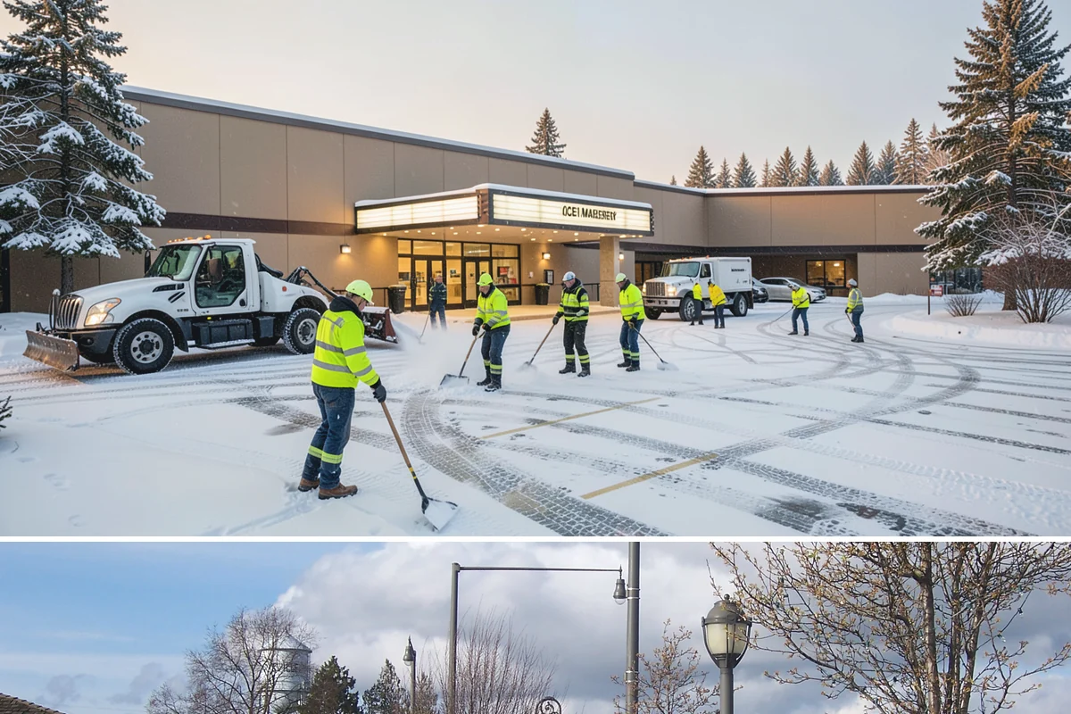 Crosswalk Clearing in Marysville, Snohomish County, WA - Include crosswalk clearing with every plow visit during lowland snow events, generally December through February.