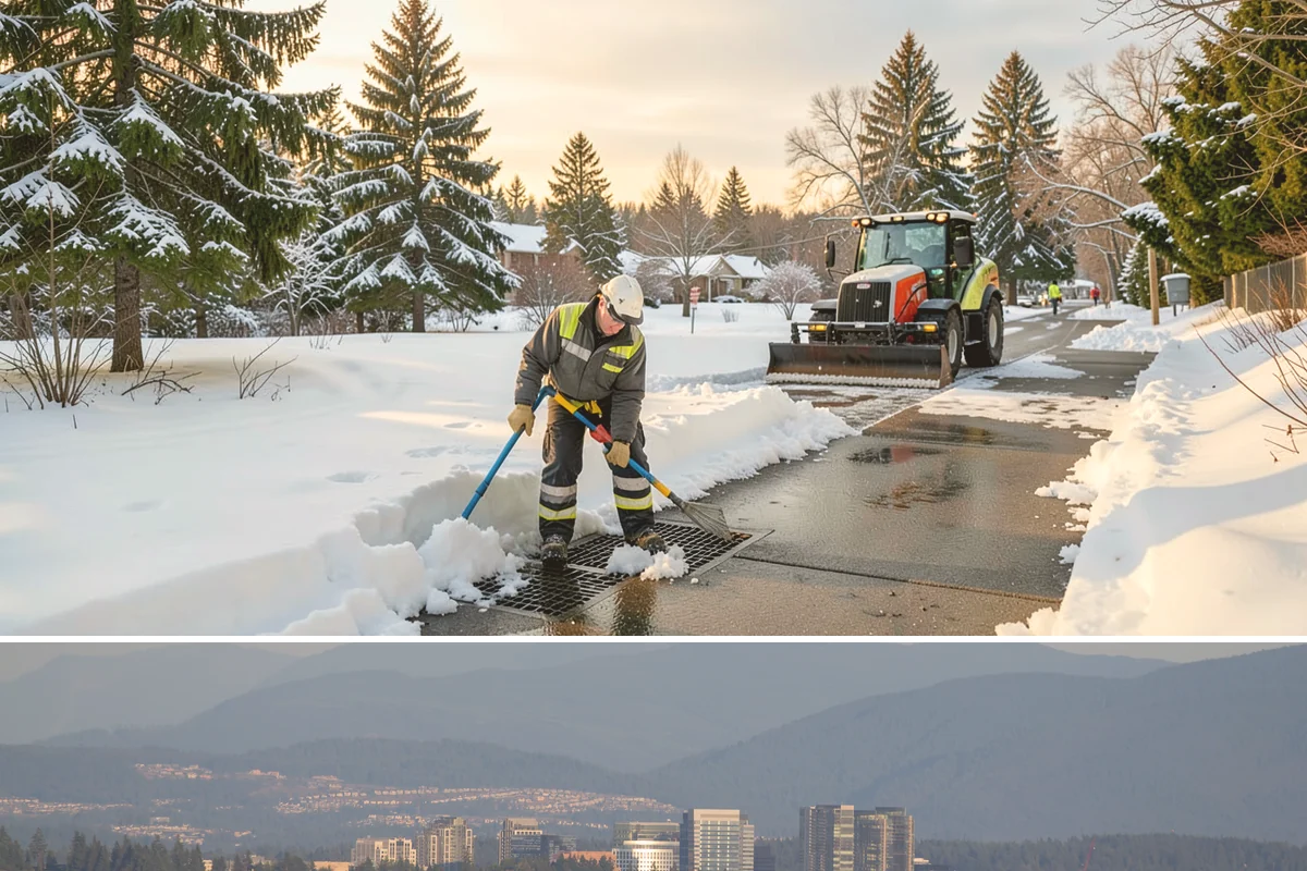 Crosswalk Clearing in Medina, King County, WA - Include crosswalk clearing with every plow visit during lowland snow events, generally December through February.