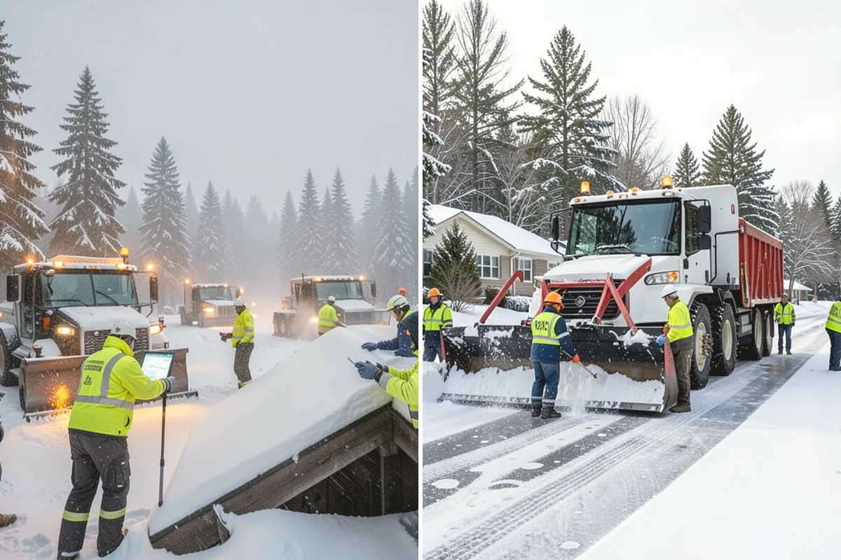 Crosswalk Clearing in Ruston, Pierce County, WA - Clear the crossing surface down to the pavement