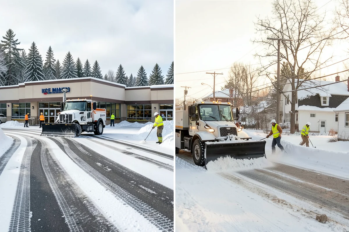 Crosswalk Clearing in SeaTac, King County, WA - Clear the crossing surface down to the pavement