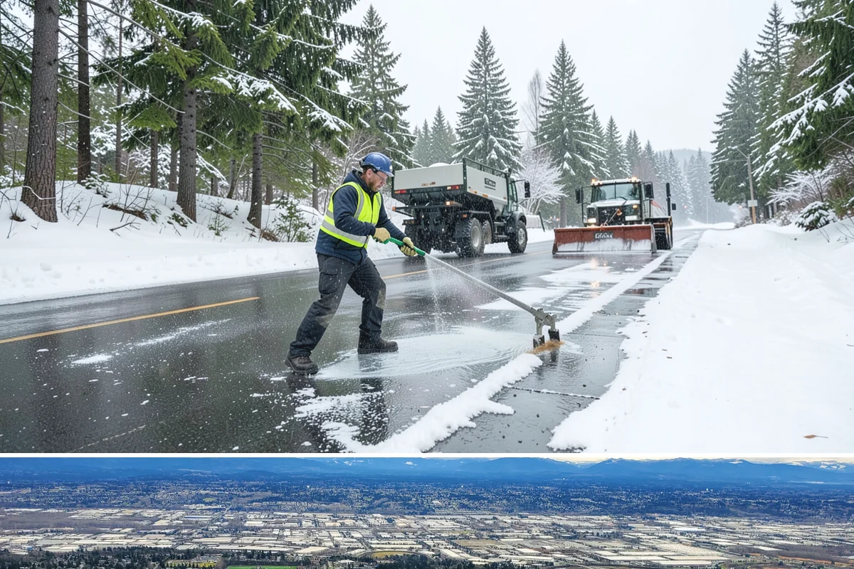 Crosswalk Clearing in SeaTac, King County, WA - Include crosswalk clearing with every plow visit during lowland snow events, generally December through February.