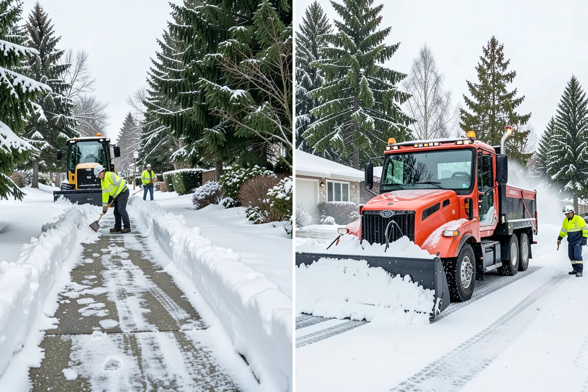Crosswalk Clearing in Sedro-Woolley, Skagit County, WA - Clear the crossing surface down to the pavement