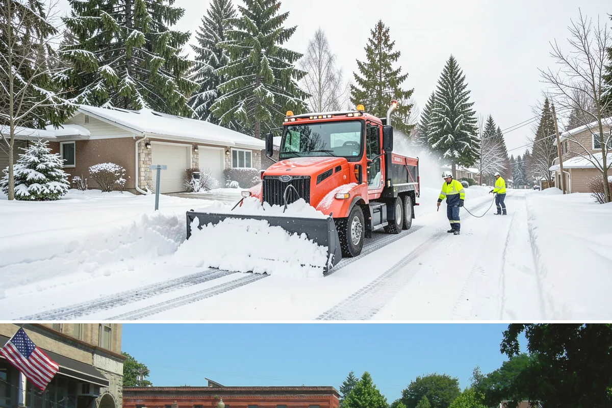 Crosswalk Clearing in Snohomish, Snohomish County, WA - Include crosswalk clearing with every plow visit during lowland snow events, generally December through February.