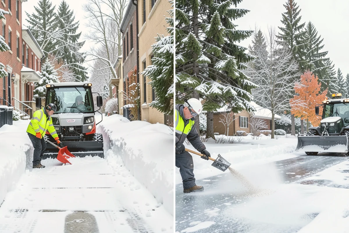Crosswalk Clearing in Stanwood, Snohomish County, WA - Clear the crossing surface down to the pavement