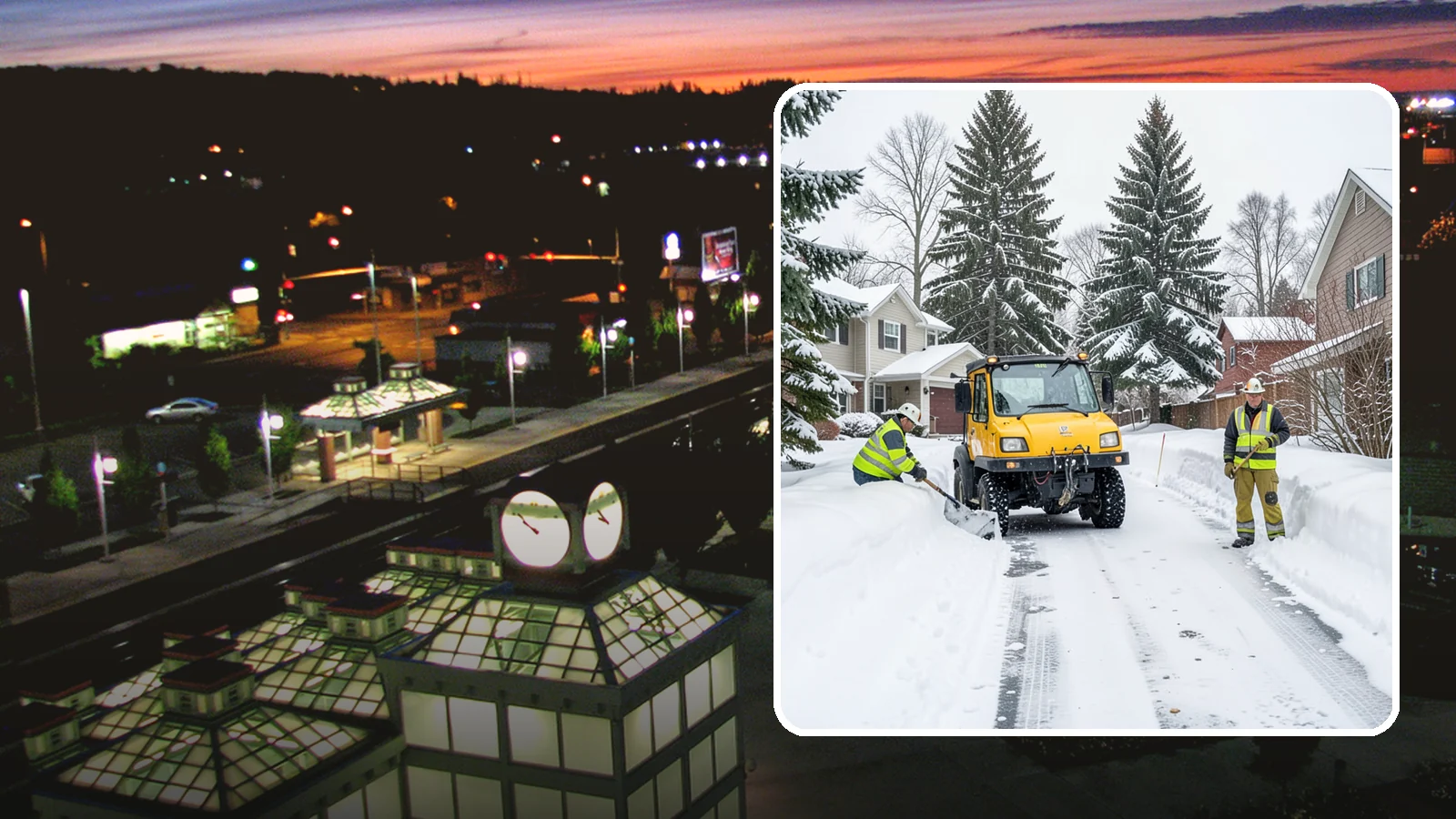 Cul-de-Sac Snow Removal in Auburn, King County, WA - Plowing of cul-de-sacs and turnarounds that city crews often skip, keeping neighborhood traffic moving.