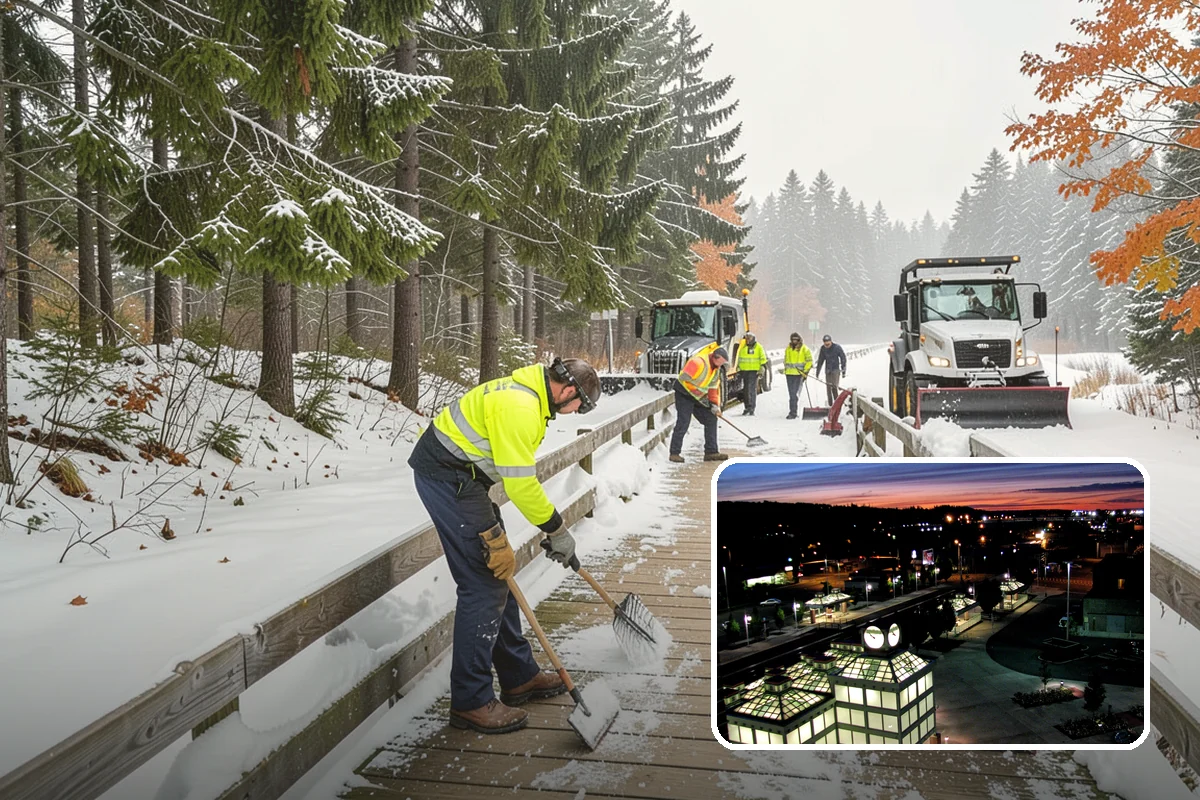 Cul-de-Sac Snow Removal in Auburn, King County, WA - Clears turnarounds that public plows commonly bypass