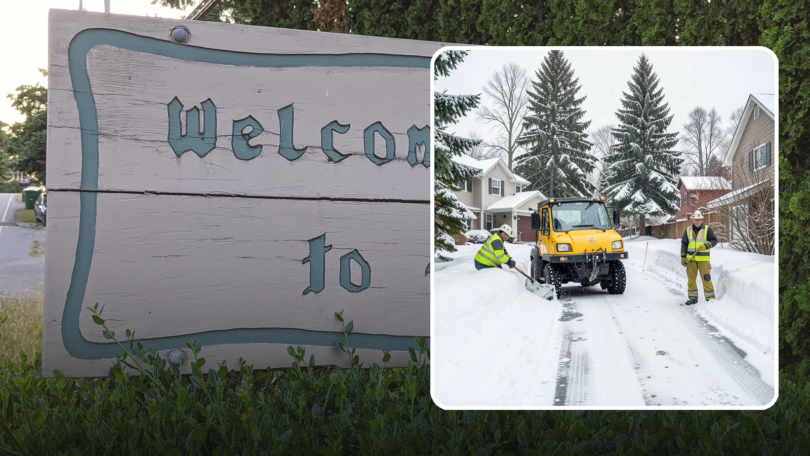 Cul-de-Sac Snow Removal in Brier, Snohomish County, WA - Plowing of cul-de-sacs and turnarounds that city crews often skip, keeping neighborhood traffic moving.