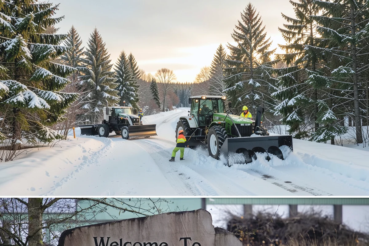 Cul-de-Sac Snow Removal in Buckley, Pierce County, WA - Arrange neighborhood or HOA cul-de-sac coverage before the arctic outflow events that hit the lowlands in midwinter.