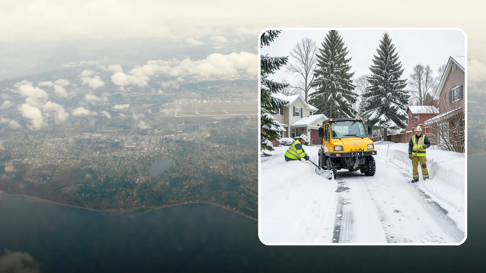 Cul-de-Sac Snow Removal in Burien, King County, WA - Plowing of cul-de-sacs and turnarounds that city crews often skip, keeping neighborhood traffic moving.