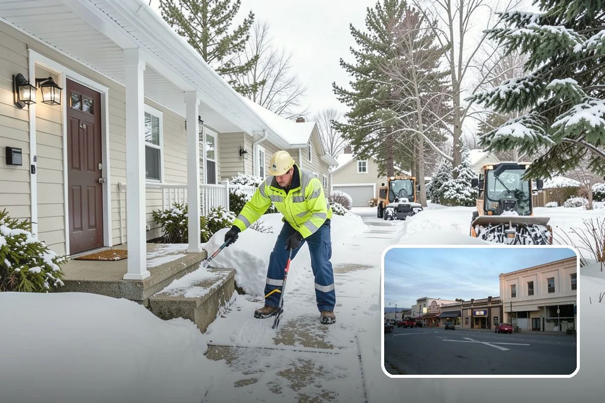 Cul-de-Sac Snow Removal in Burlington, Skagit County, WA - Clears turnarounds that public plows commonly bypass
