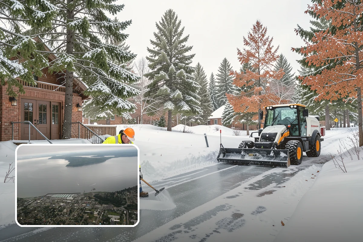 Cul-de-Sac Snow Removal in Des Moines, King County, WA - Clears turnarounds that public plows commonly bypass