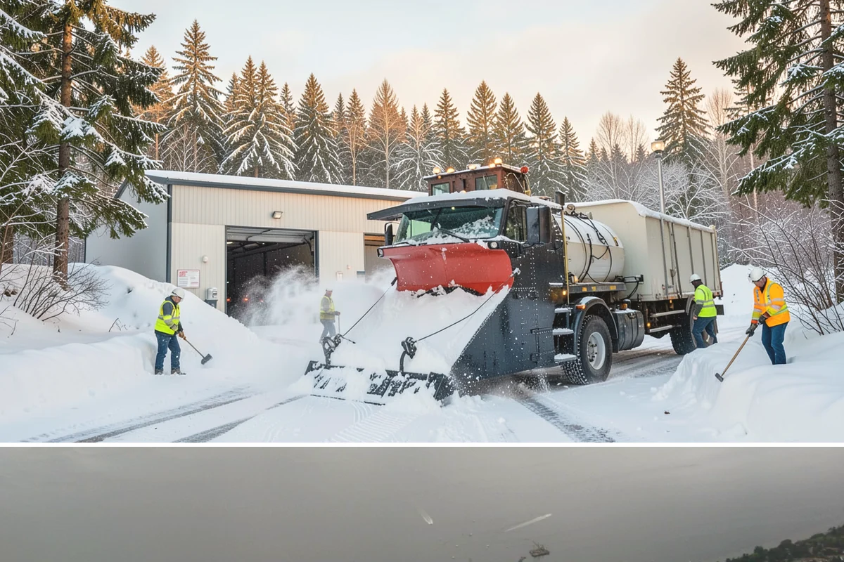 Cul-de-Sac Snow Removal in Des Moines, King County, WA - Arrange neighborhood or HOA cul-de-sac coverage before the arctic outflow events that hit the lowlands in midwinter.