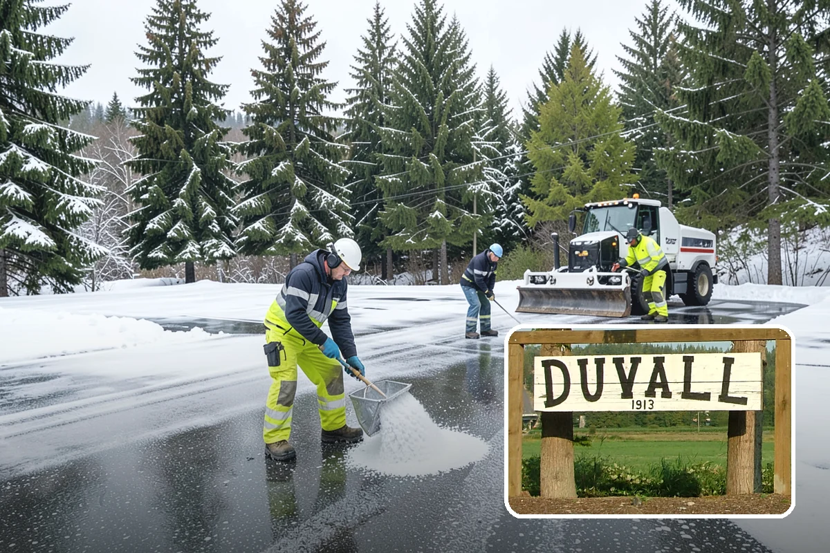 Cul-de-Sac Snow Removal in Duvall, King County, WA - Clears turnarounds that public plows commonly bypass