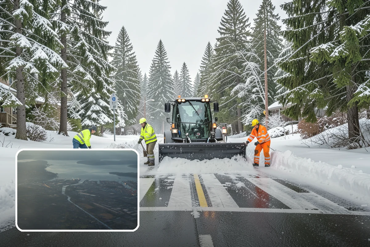 Cul-de-Sac Snow Removal in Fife, Pierce County, WA - Clears turnarounds that public plows commonly bypass