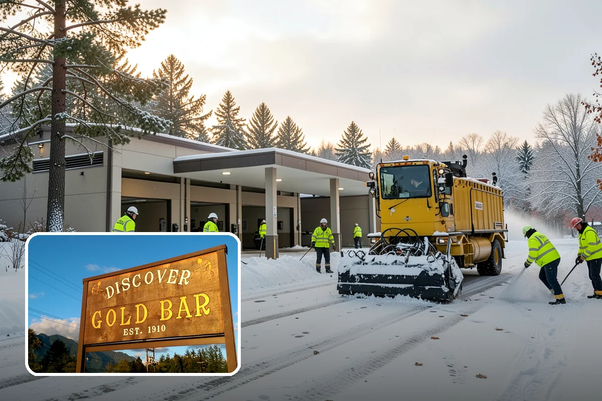 Cul-de-Sac Snow Removal in Gold Bar, Snohomish County, WA - Clears turnarounds that public plows commonly bypass
