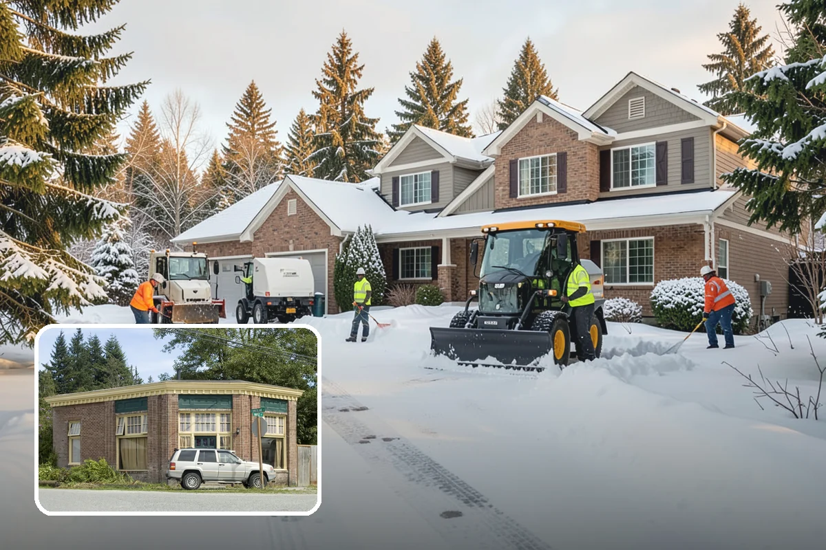 Cul-de-Sac Snow Removal in Hamilton, Skagit County, WA - Clears turnarounds that public plows commonly bypass