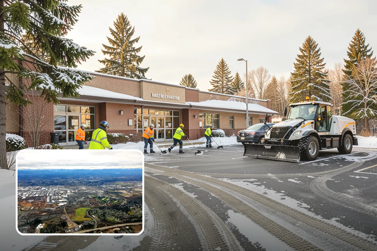 Cul-de-Sac Snow Removal in Kent, King County, WA - Clears turnarounds that public plows commonly bypass