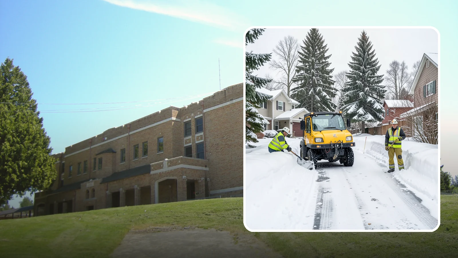 Cul-de-Sac Snow Removal in Maple Valley, King County, WA - Plowing of cul-de-sacs and turnarounds that city crews often skip, keeping neighborhood traffic moving.