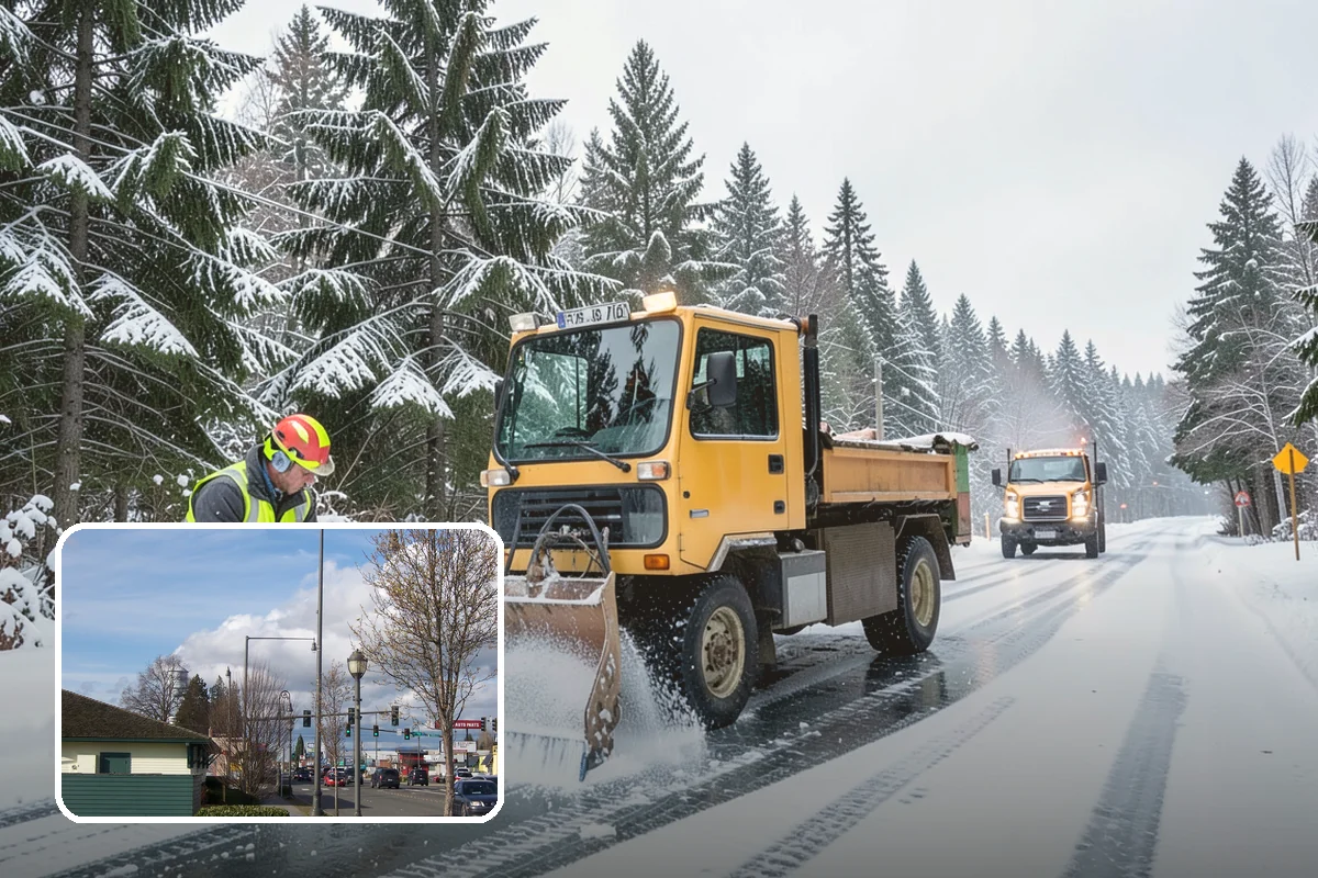 Cul-de-Sac Snow Removal in Marysville, Snohomish County, WA - Clears turnarounds that public plows commonly bypass
