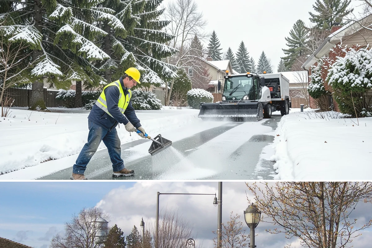 Cul-de-Sac Snow Removal in Marysville, Snohomish County, WA - Arrange neighborhood or HOA cul-de-sac coverage before the arctic outflow events that hit the lowlands in midwinter.