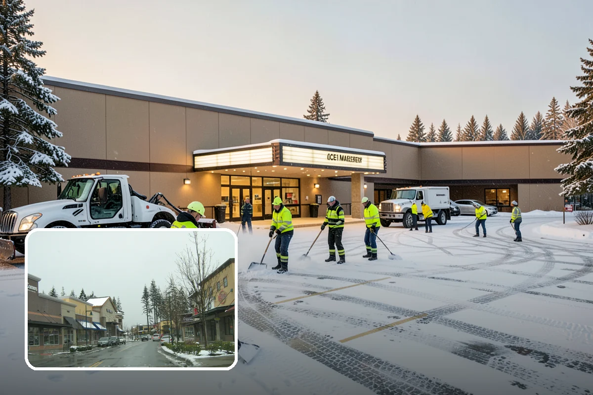 Cul-de-Sac Snow Removal in Mill Creek, Snohomish County, WA - Clears turnarounds that public plows commonly bypass