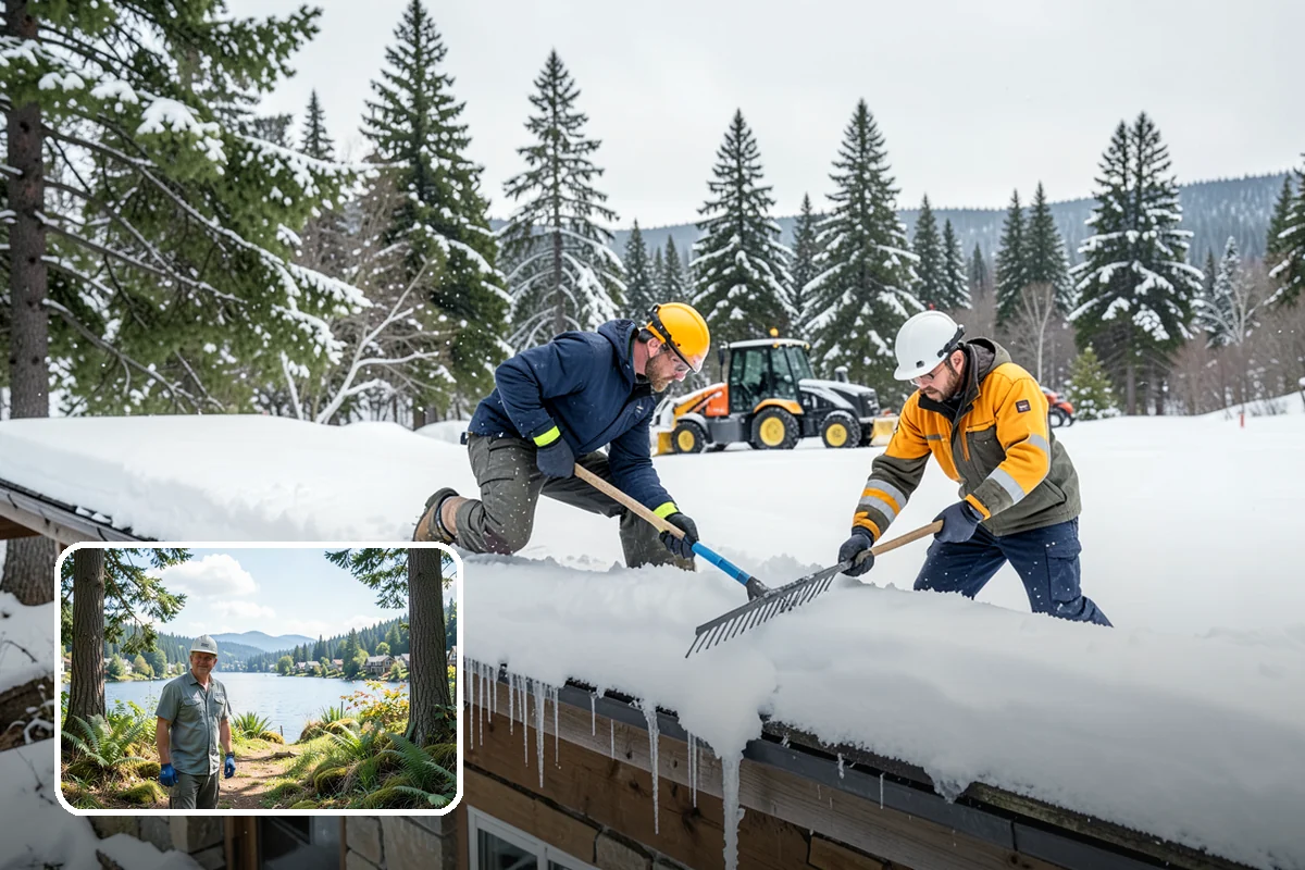 Cul-de-Sac Snow Removal in Milton, King County, WA - Clears turnarounds that public plows commonly bypass