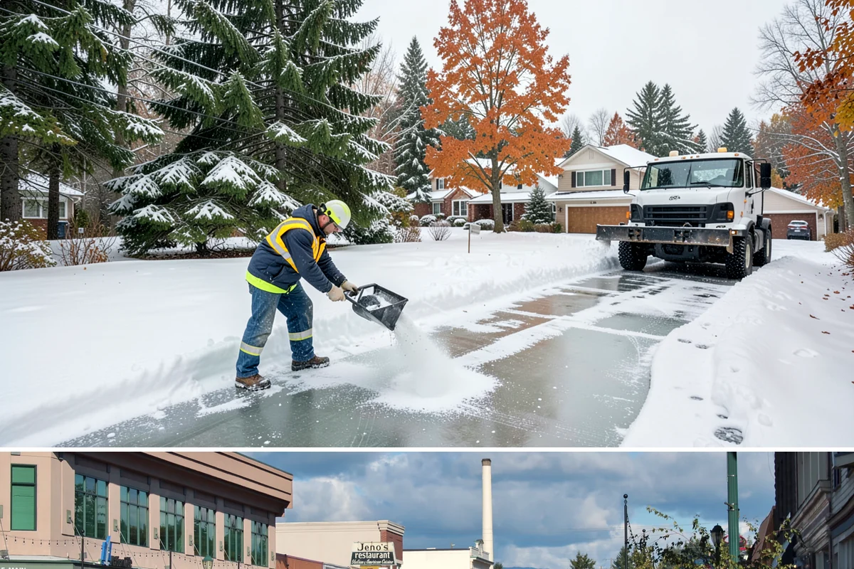 Cul-de-Sac Snow Removal in Monroe, Snohomish County, WA - Arrange neighborhood or HOA cul-de-sac coverage before the arctic outflow events that hit the lowlands in midwinter.