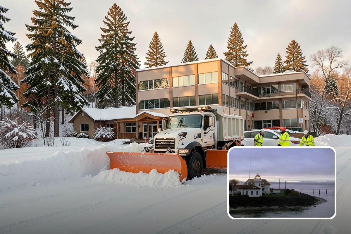 Cul-de-Sac Snow Removal in Mukilteo, Snohomish County, WA - Clears turnarounds that public plows commonly bypass