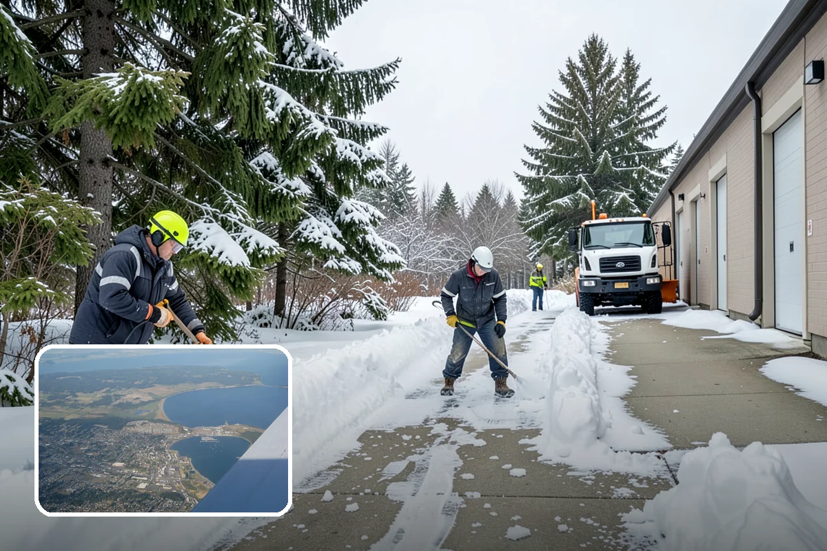 Cul-de-Sac Snow Removal in Oak Harbor, Island County, WA - Clears turnarounds that public plows commonly bypass