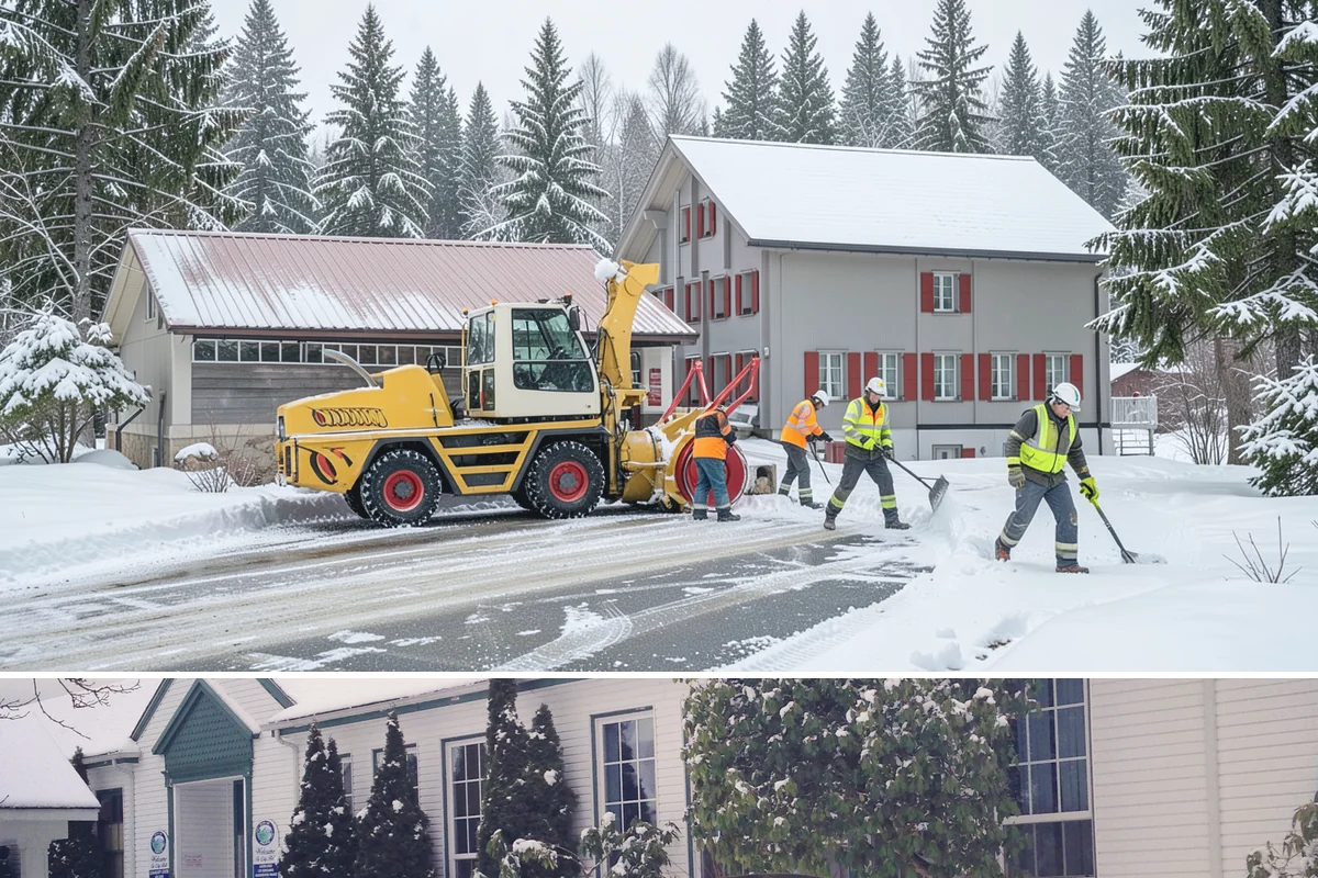 Cul-de-Sac Snow Removal in Pacific, King County, WA - Arrange neighborhood or HOA cul-de-sac coverage before the arctic outflow events that hit the lowlands in midwinter.