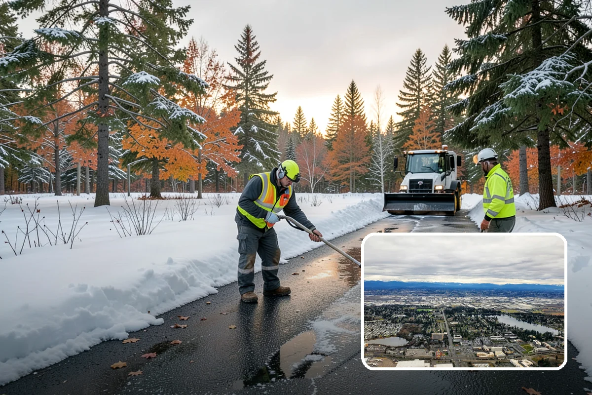 Cul-de-Sac Snow Removal in SeaTac, King County, WA - Clears turnarounds that public plows commonly bypass