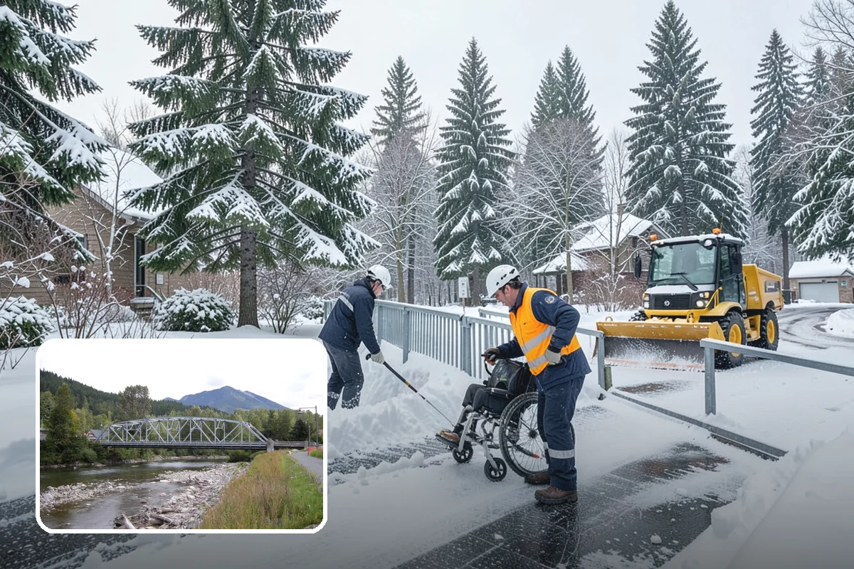 Cul-de-Sac Snow Removal in Skykomish, King County, WA - Clears turnarounds that public plows commonly bypass