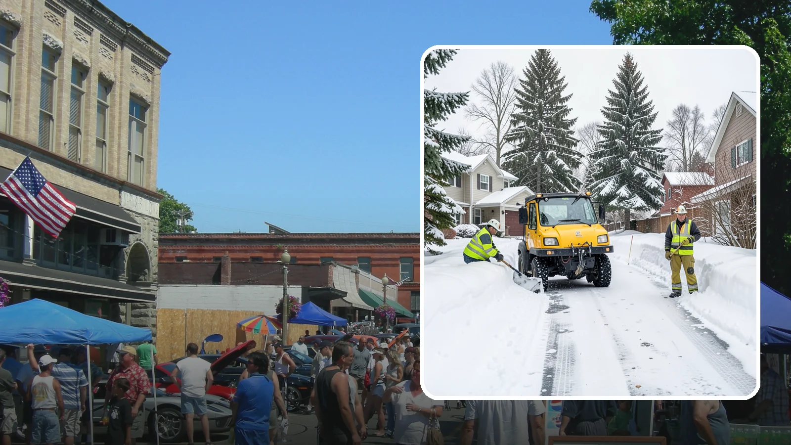 Cul-de-Sac Snow Removal in Snohomish, Snohomish County, WA - Plowing of cul-de-sacs and turnarounds that city crews often skip, keeping neighborhood traffic moving.
