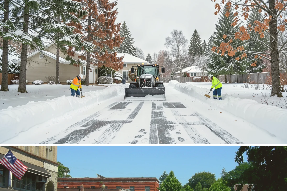 Cul-de-Sac Snow Removal in Snohomish, Snohomish County, WA - Arrange neighborhood or HOA cul-de-sac coverage before the arctic outflow events that hit the lowlands in midwinter.