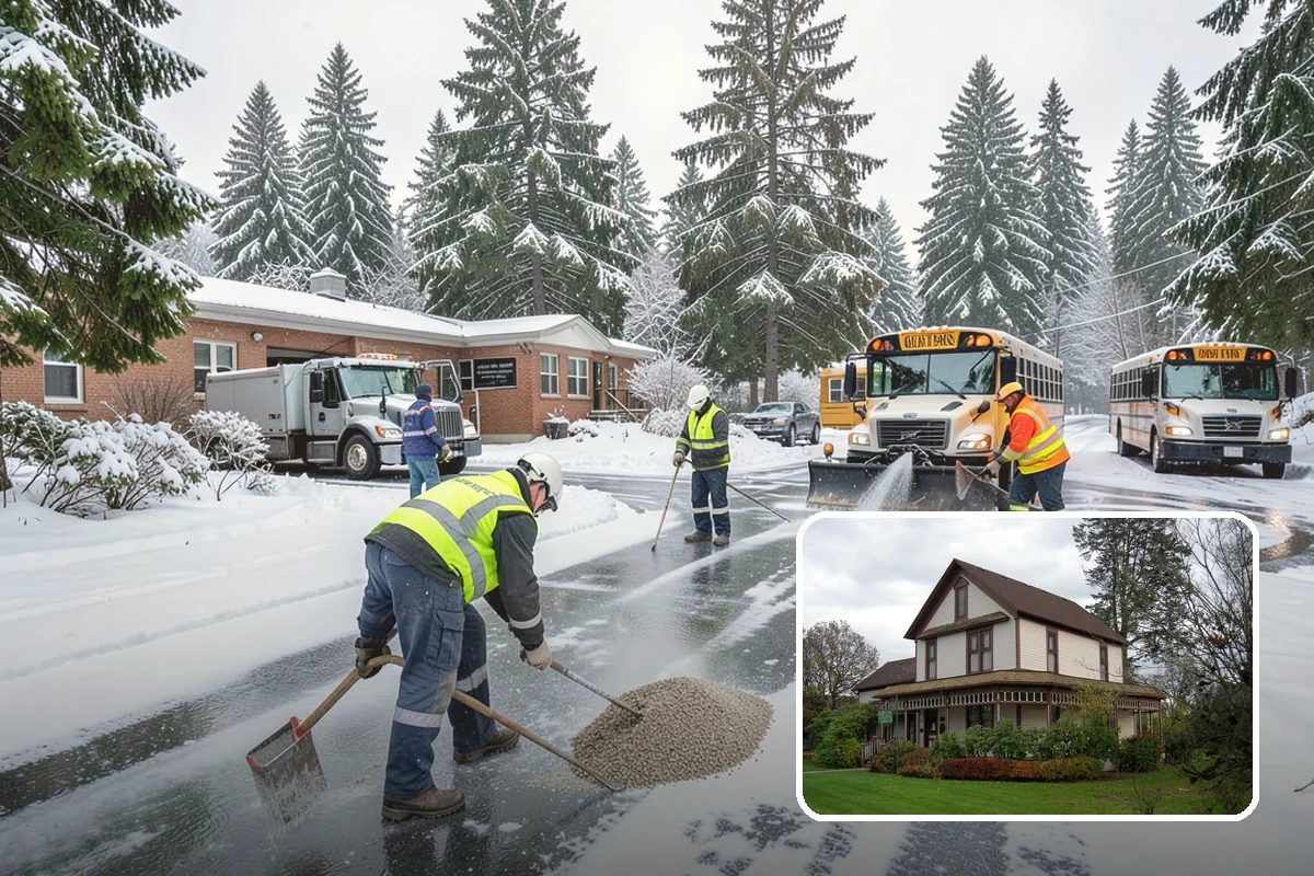 Cul-de-Sac Snow Removal in Sumner, Pierce County, WA - Clears turnarounds that public plows commonly bypass