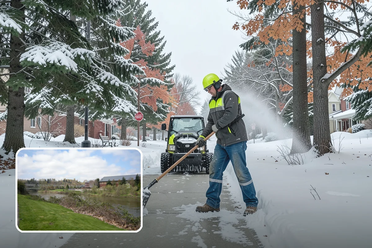 Cul-de-Sac Snow Removal in Tukwila, King County, WA - Clears turnarounds that public plows commonly bypass