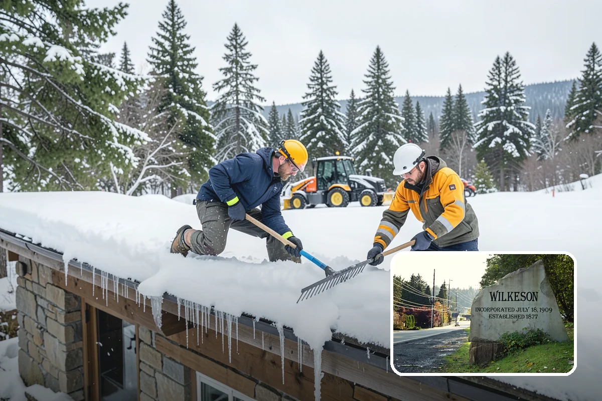 Cul-de-Sac Snow Removal in Wilkeson, Pierce County, WA - Clears turnarounds that public plows commonly bypass