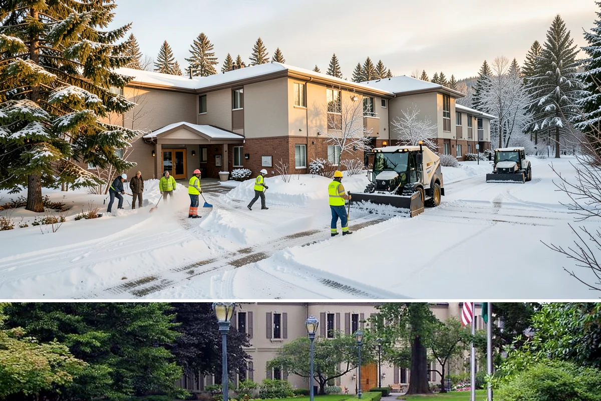 Cul-de-Sac Snow Removal in Woodinville, King County, WA - Arrange neighborhood or HOA cul-de-sac coverage before the arctic outflow events that hit the lowlands in midwinter.