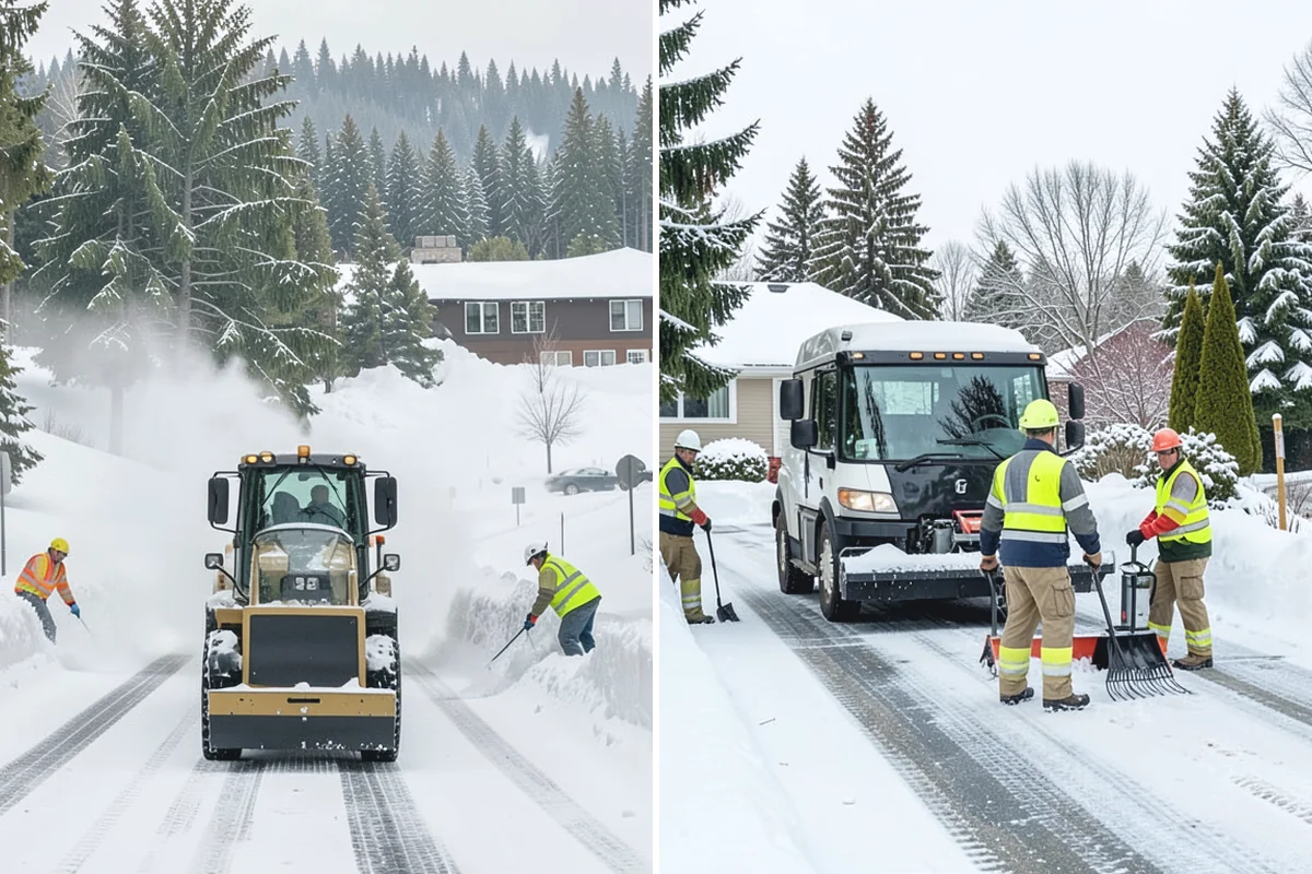 Culvert Thawing in Auburn, King County, WA - We locate the frozen section and assess the blockage extent