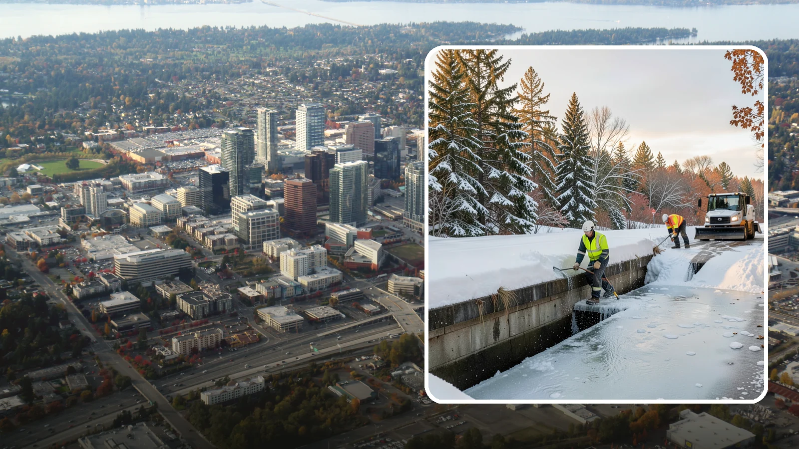 Culvert Thawing in Bellevue, King County, WA - We thaw frozen culverts and restore drainage before backed-up meltwater floods your driveway, road, or low-lying property.