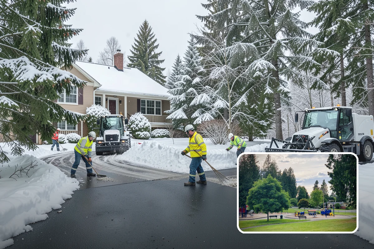Culvert Thawing in Bonney Lake, Pierce County, WA - Restores drainage before meltwater floods roads and driveways